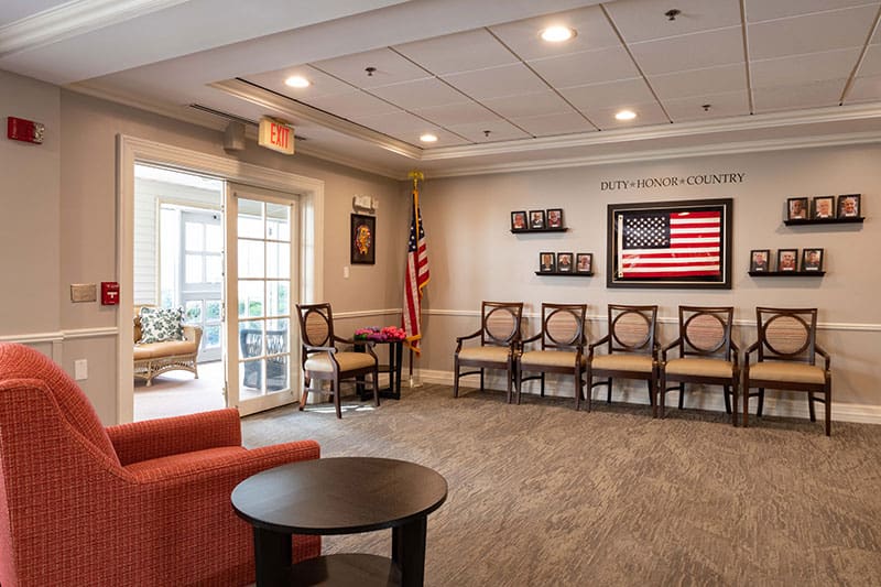 Charter Senior Living of Woodbridge Entrance Lobby