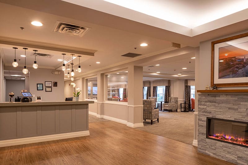 Charter Senior Living of Woodbridge lobby