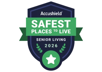 Charter Senior Living of Woodbridge Recognized as Safest Places to Live™ for 2026